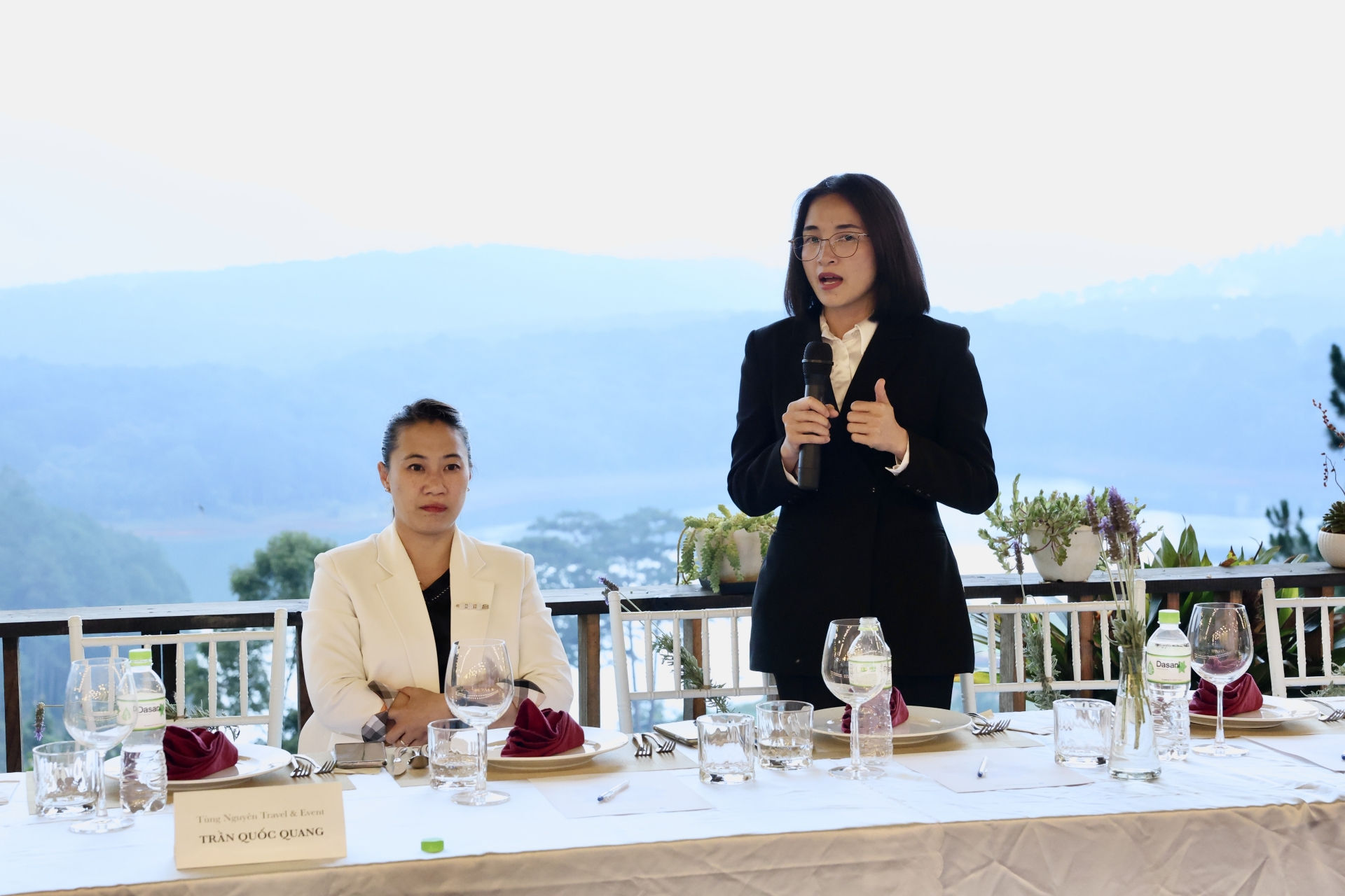 Mrs Dung Trần - Quản lý của Ana Mandara Villas Dalat Resort, chia sẻ về nội hàm văn hoá của Khu du lịch Ana Mandara