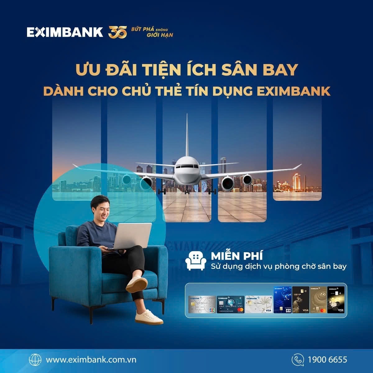 Hè 2025 trải nghiệm đúng chất tận hưởng ưu đãi đúng gu cùng thẻ tín dụng Eximbank
