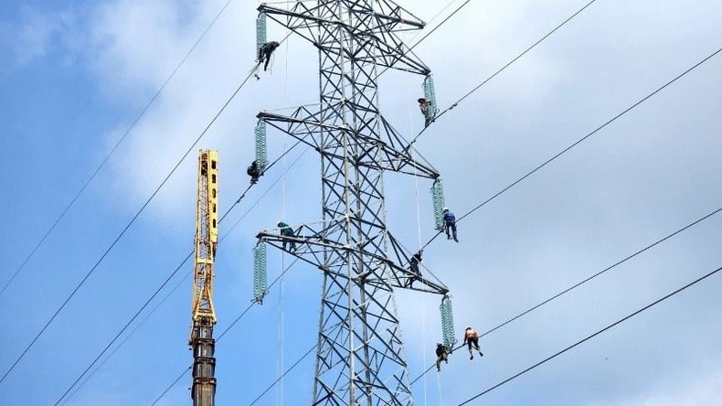 Di dời trụ điện cao thế 220 kV phục vụ thi công đường Hồ Chí Minh đoạn tránh phía đông thành phố Buôn Ma Thuột ảnh 2