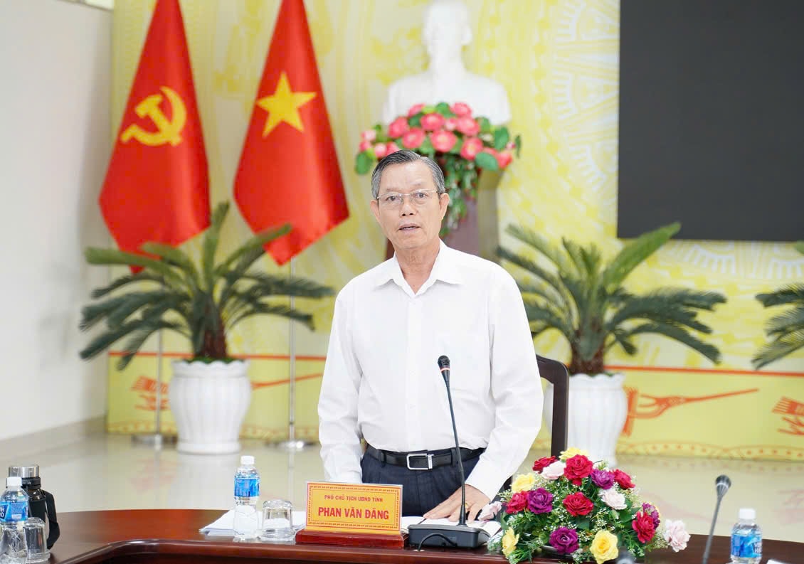 Phó Chủ tịch Thường trực UBND tỉnh Bình Thuận Phan Văn Đăng: