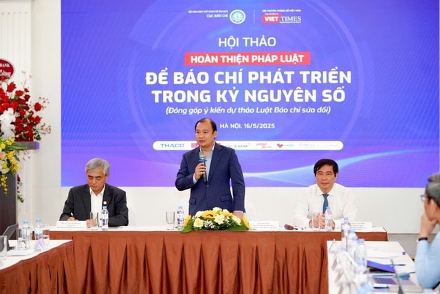 Hoàn thiện pháp luật để báo chí phát triển trong kỷ nguyên số - Ảnh 1.
