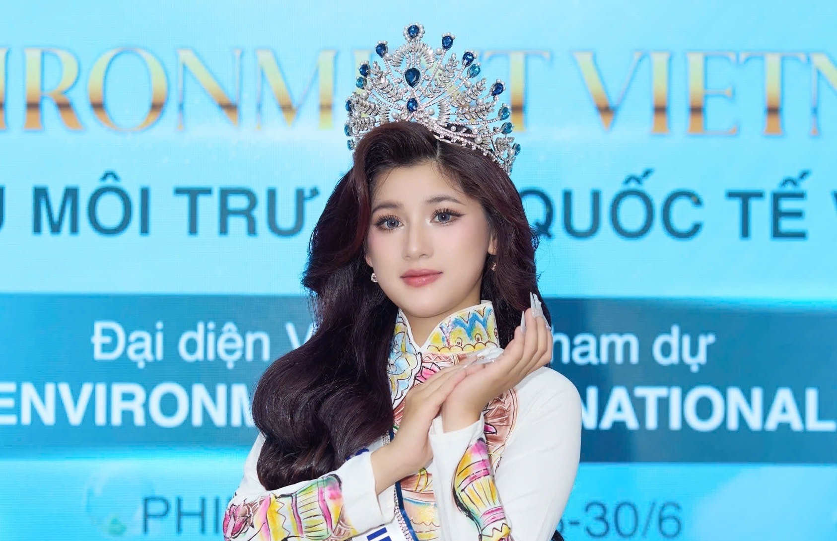Nhan sắc cô gái 19 tuổi quê Đắk Nông thi Hoa hậu Môi trường Quốc tế- Ảnh 1. Nhan sắc cô gái 19 tuổi quê Đắk Nông thi Hoa hậu Môi trường Quốc tế- Ảnh 1.