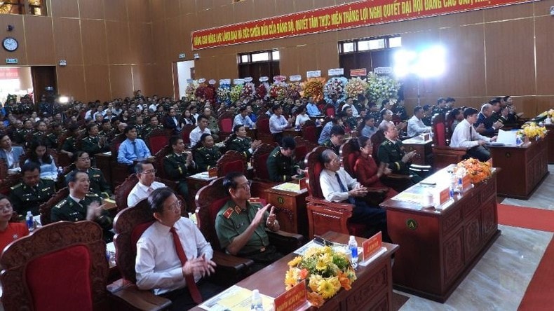 Bộ đội Biên phòng tỉnh Đắk Lắk đón nhận Huân chương Bảo vệ Tổ quốc hạng Ba ảnh 4