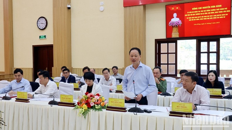 Thành lập Ban chỉ đạo thực hiện hợp nhất tỉnh Lâm Đồng, Bình Thuận và Đắk Nông ảnh 4
