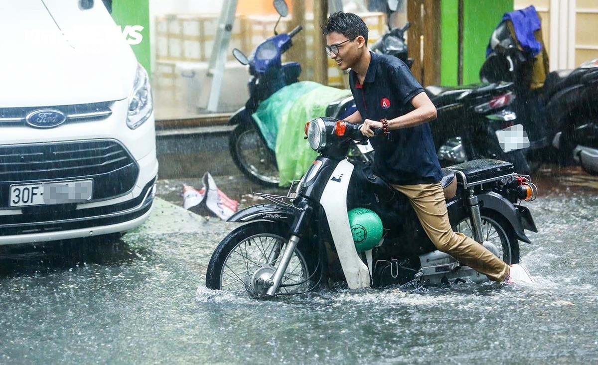 Miền Bắc sắp hứng thêm đợt mưa to, cục bộ mưa rất to. (Ảnh minh họa: Quốc Anh)
