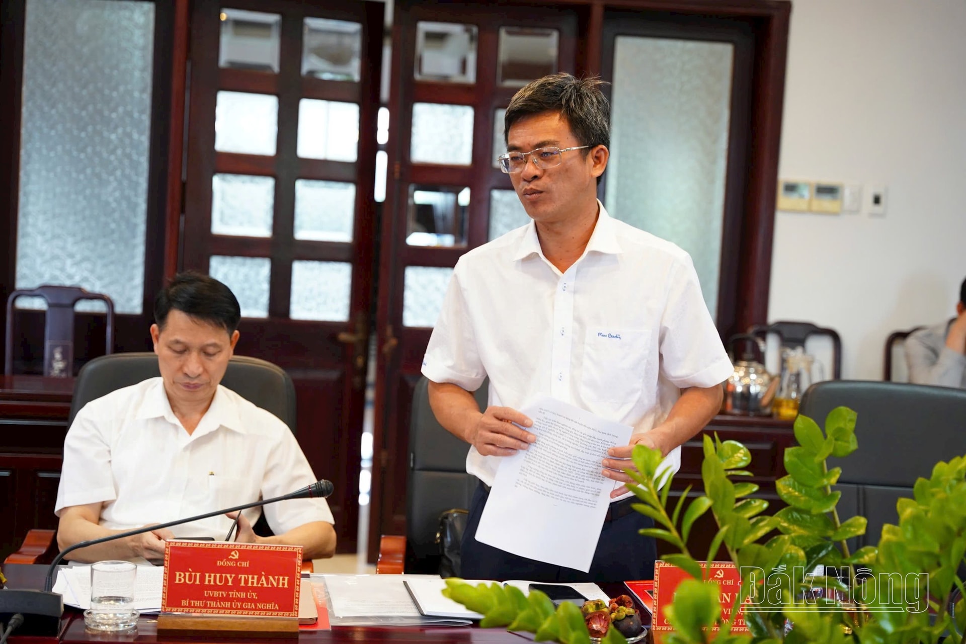 Chánh VP tỉnh ủy