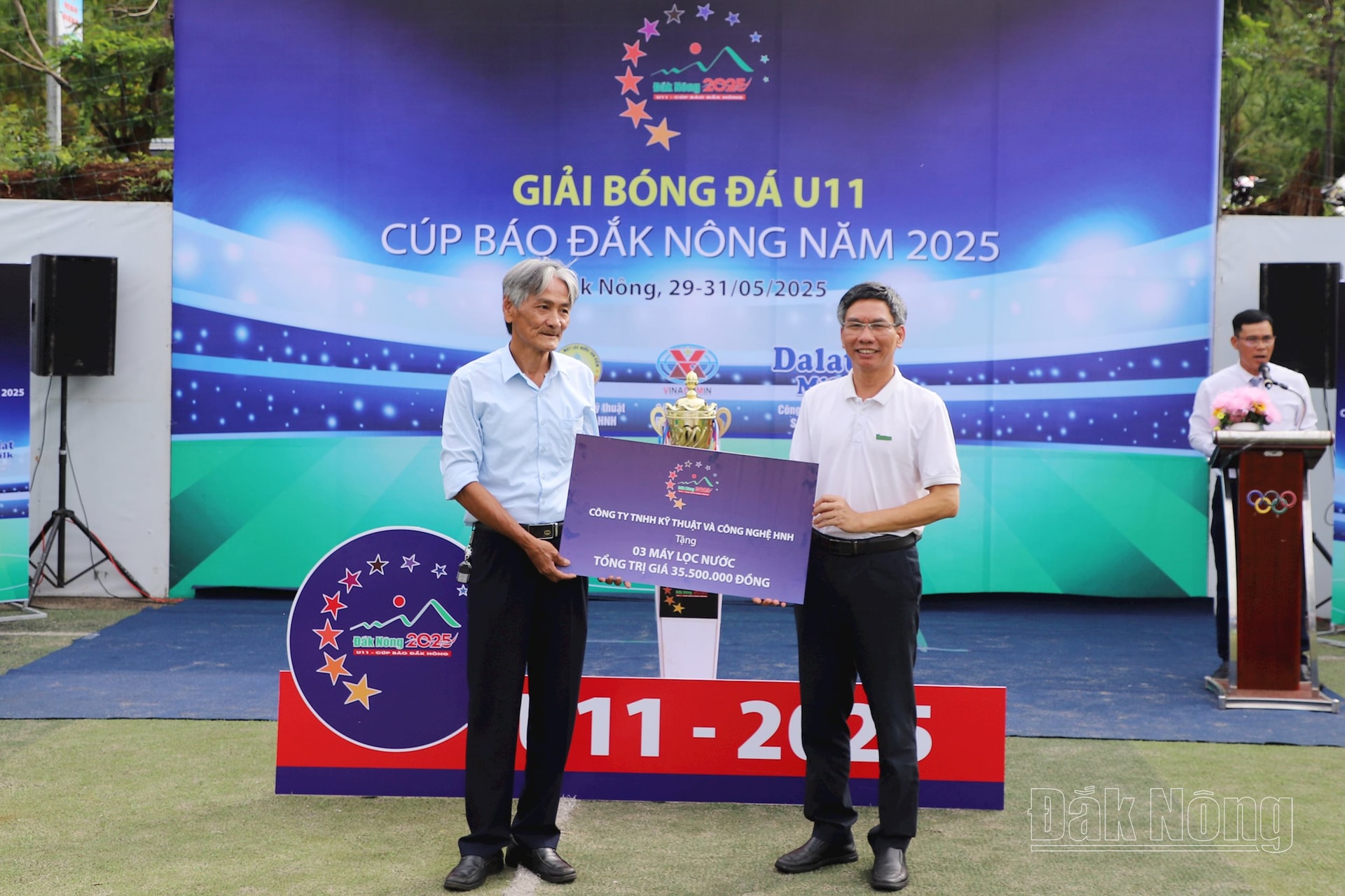 Tổng Biên tập Báo Đắk Nông, Trưởng Ban tổ chức giải tiếp nhận tài trợ giải đấu