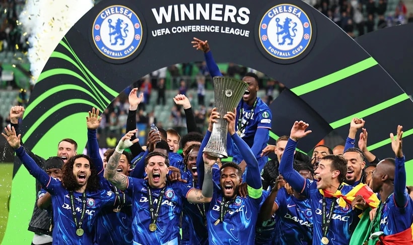 Chelsea giành chức vô địch Conference League. (Nguồn: ChelseaFc)
