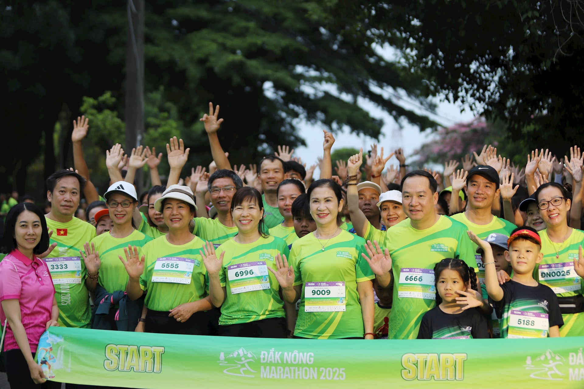 Đắk Nông Marathon 2025-Chinh phục Nam Tây Nguyên thu hút hơn 3.000 vận động viên tham gia