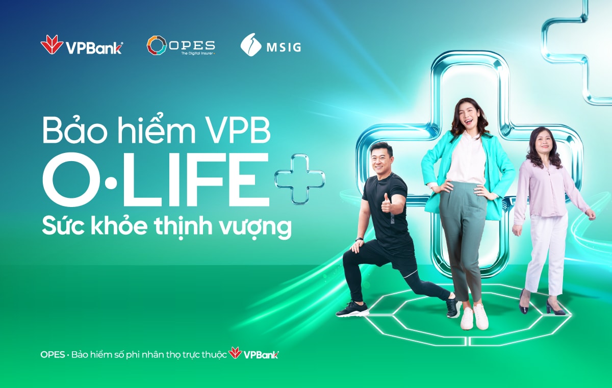 OPES ra mắt bảo hiểm VPB OLife hỗ trợ bệnh hiểm nghèo lên tới 15 tỷ đồng