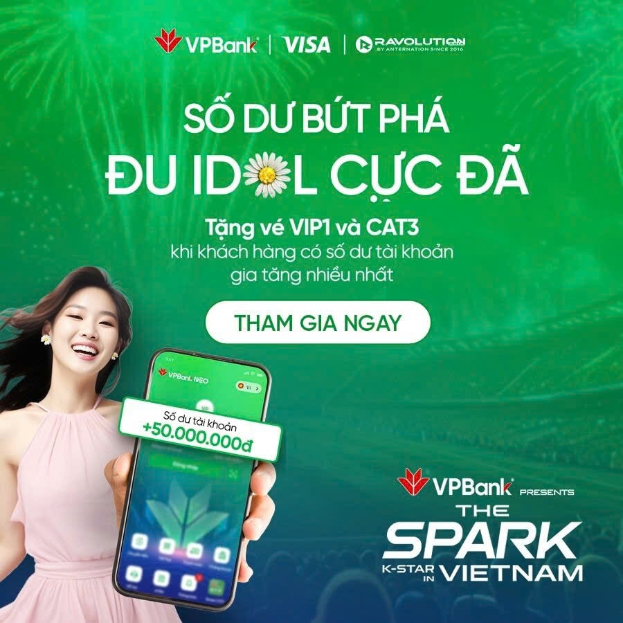 Cháy hết mình cùng GDragon vững tài chính cùng VPBank