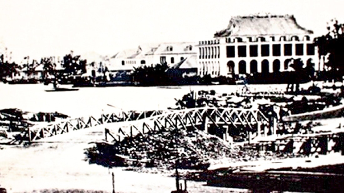 Bến Nhà Rồng năm 1911 - nơi thầy giáo Nguyễn Tất Thành ra đi tìm đường cứu nước ngày 5/6/1911