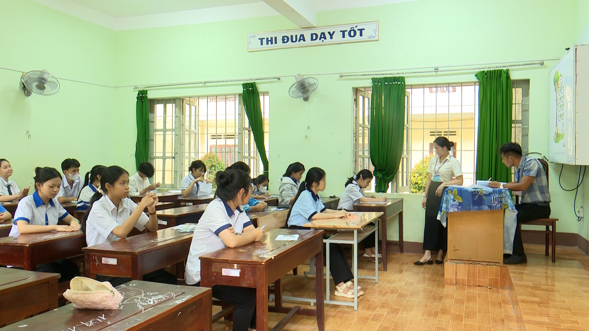 Kỳ thi tuyển sinh lớp 10 diễn ra an toàn, đúng quy chế