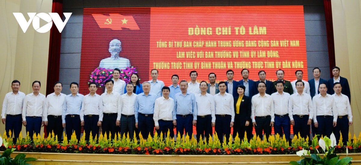 tổng bí thư lịch sử đang trao cho tỉnh lâm Đồng mới cơ hội chưa từng có hình ảnh 3 tong bi thu lich su dang trao cho tinh lam Dong moi co hoi chua tung co hinh anh 3