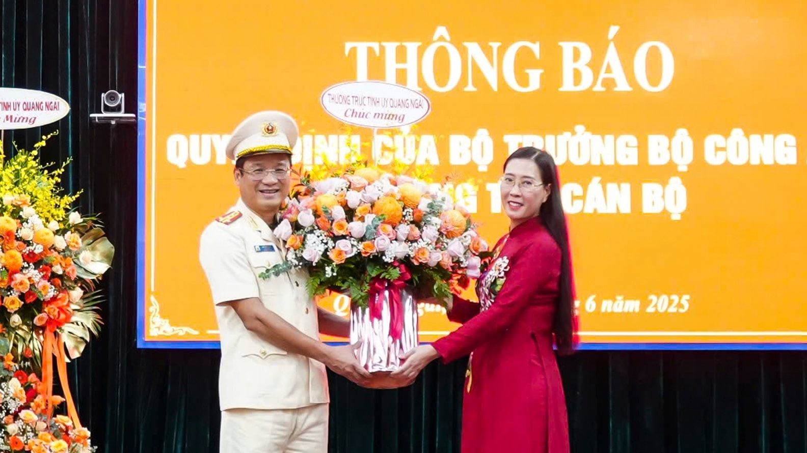 Đại tá Hồ Song Ân làm Giám đốc Công an tỉnh Quảng Ngãi - Ảnh 1.