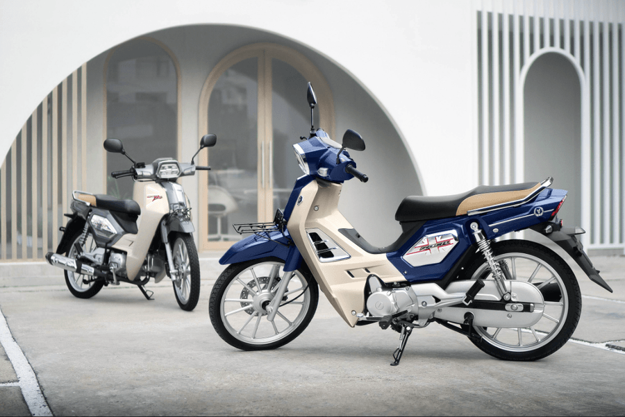 Đối với những người yêu thích thiết kế huyền thoại của Honda Dream nhưng có ngân sách eo hẹp, xe máy Thái GPX Rock 110 sẽ là sự thay thế đáng xem xét. Ảnh: S.T dream-2.png
