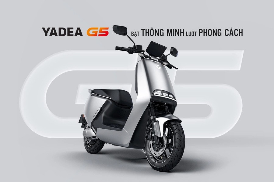 Thiết kế hiện đại, đậm chất châu Âu. Ảnh: S.T yadea-g5-20.jpg