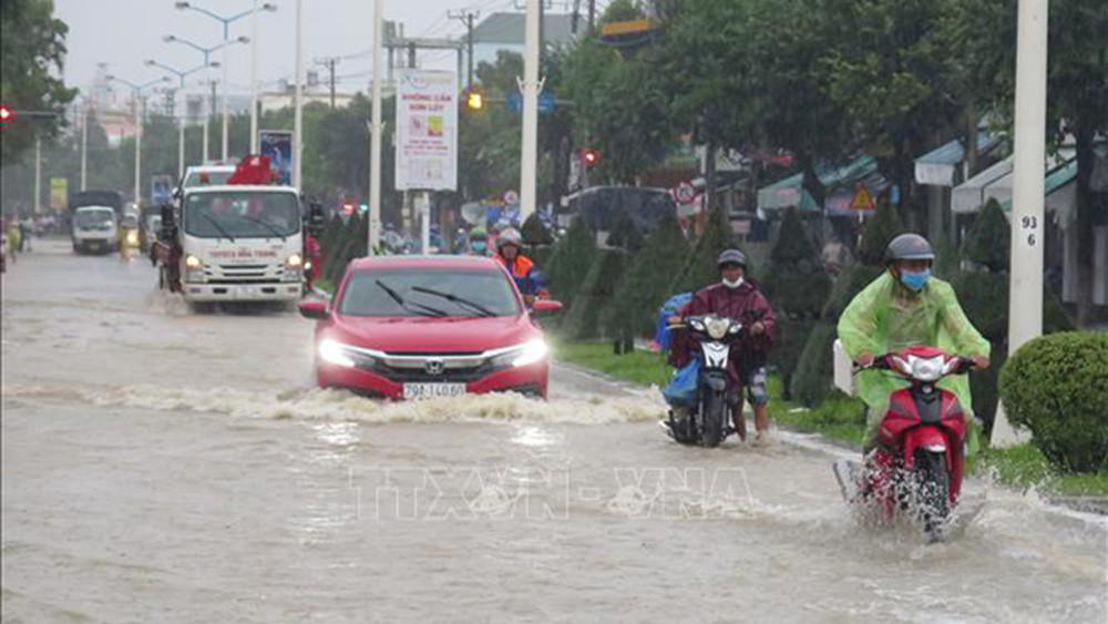 Nhiều khu vực trên cả nước có mưa giông
