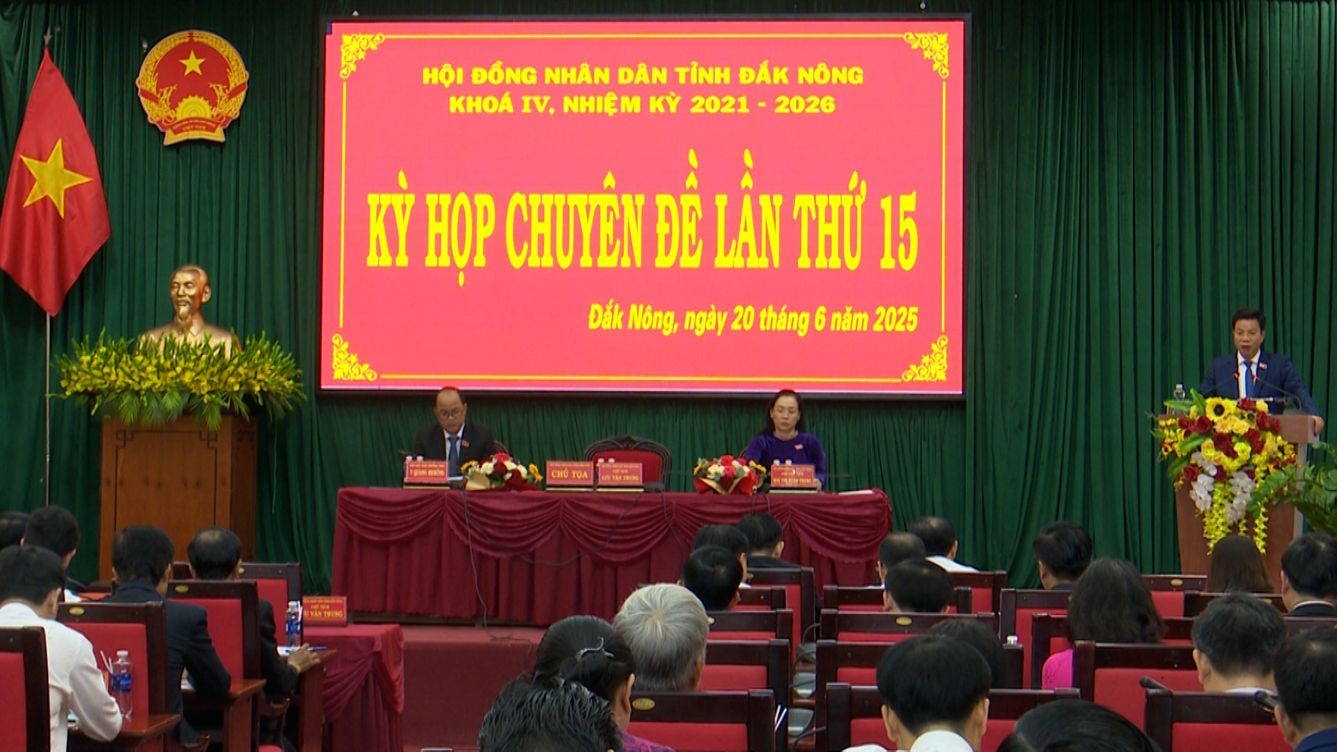 HĐND tỉnh Đắk Nông tổ chứcKỳ họp chuyên đề lần thứ 15