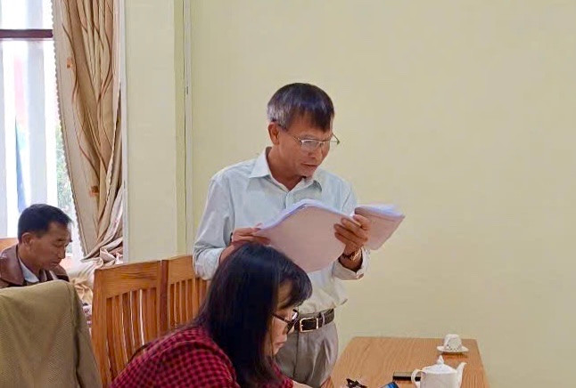 Đại biểu đóng góp ý kiến tại hội nghị