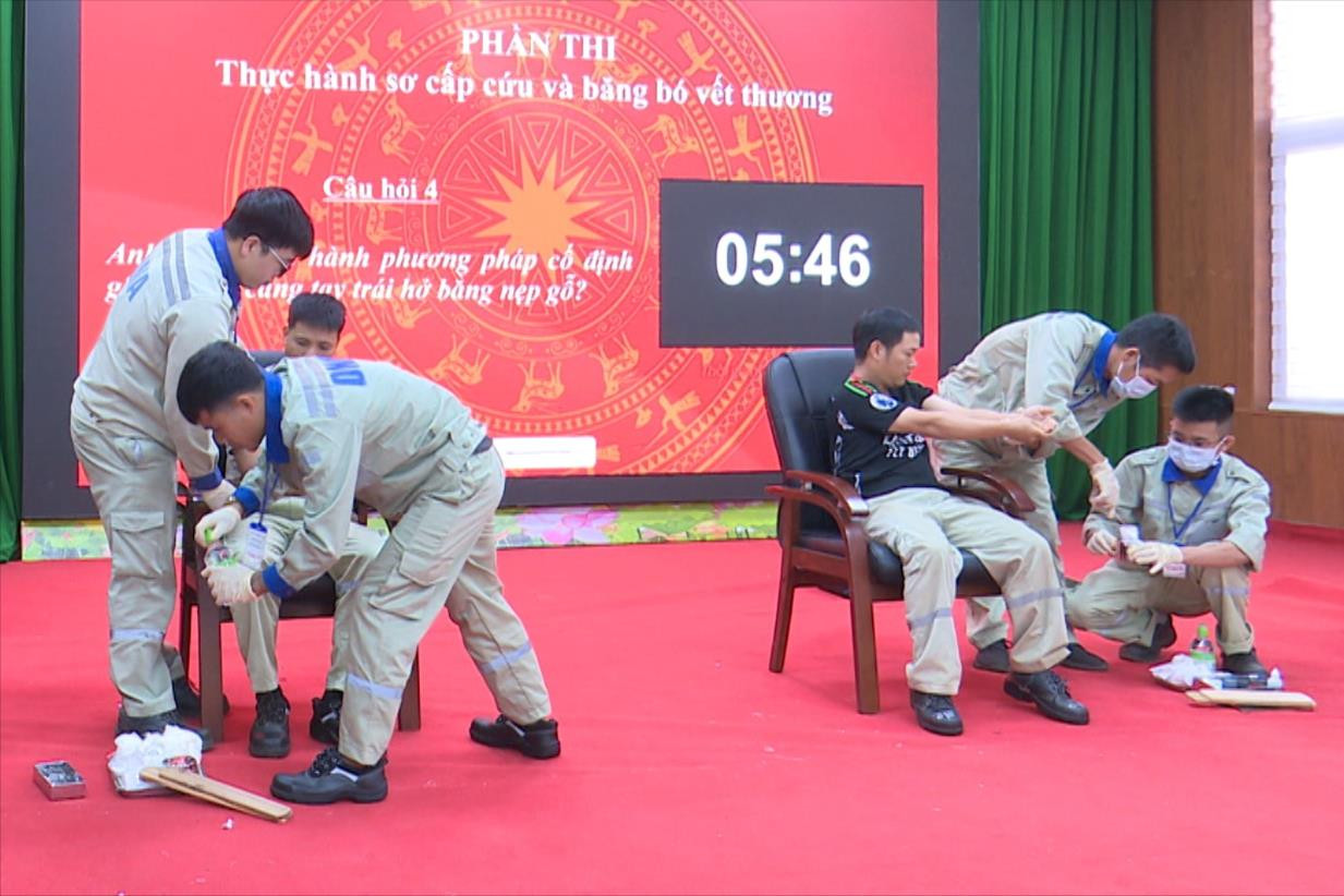 Hội thi An toàn vệ sinh viên giỏi Công ty Nhôm Đắk Nông