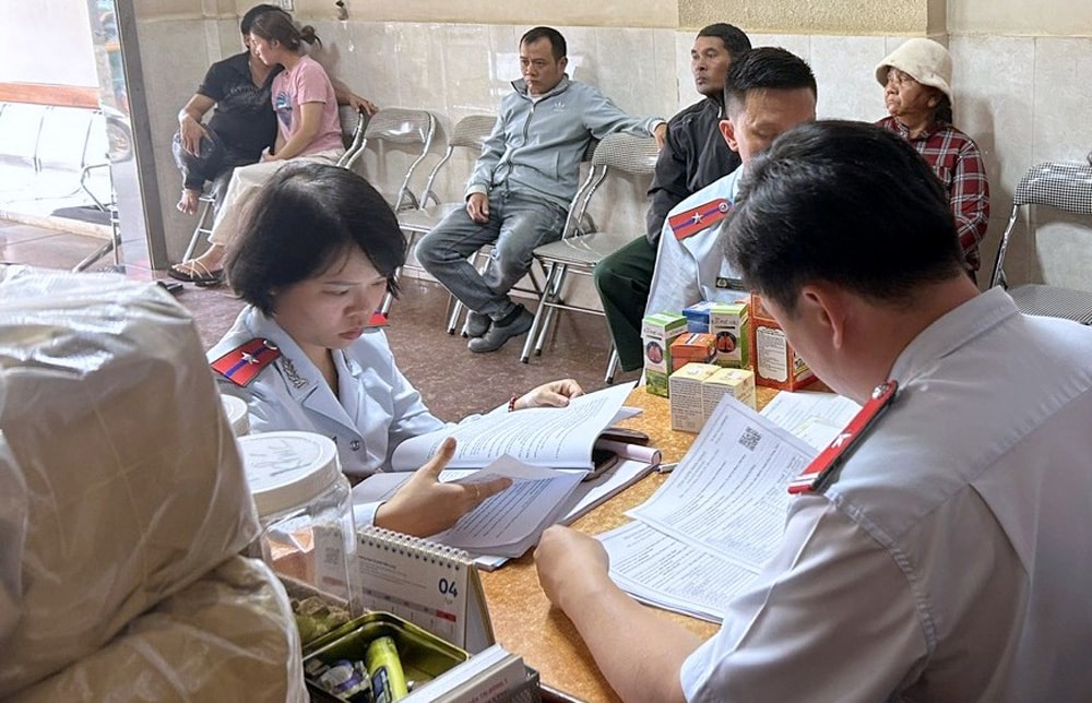 Thanh tra Sở Y tế Lâm Đồng kiểm tra 1 cơ sở khám bệnh, chữa bệnh bằng y học cổ truyền