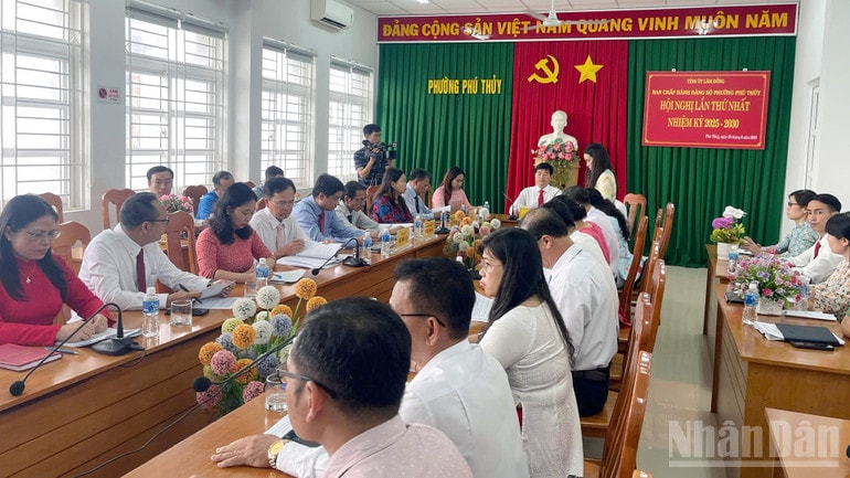 Phường Phú Thủy, tỉnh Bình Thuận triển khai các nội dung vận hành thử nghiệm theo kịch bản. ndo_br_phu-thuy-1.jpg