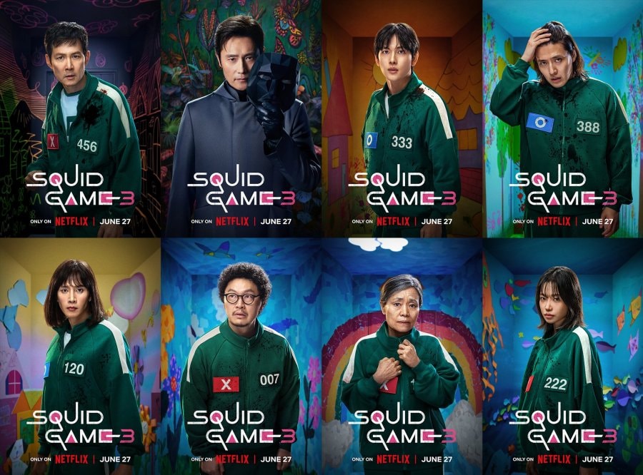 Dàn diễn viên thu hút trong phim Squid Game Mùa 3