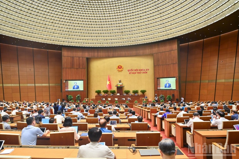 Kỳ họp thứ 9, Quốc hội khóa XV. (Ảnh: DUY LINH) ndo_br_bnd-8096.jpg