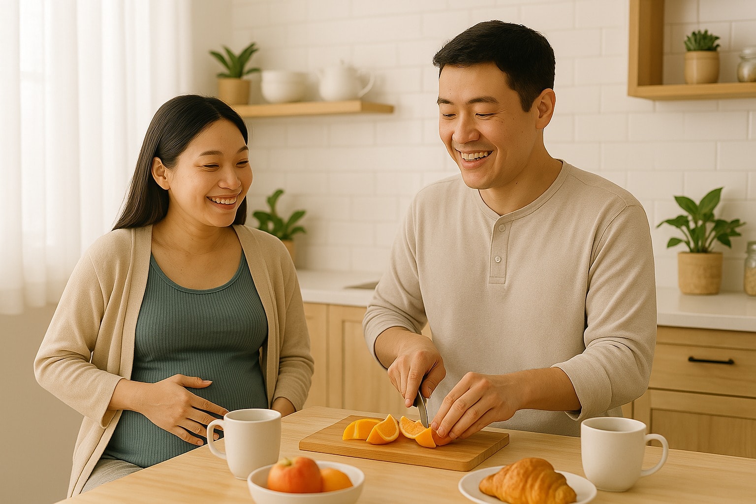 Chồng được nghỉ 60 ngày chăm vợ sinh Quyền lợi vàng trong luật thai sản từ ngày 1 7 2025