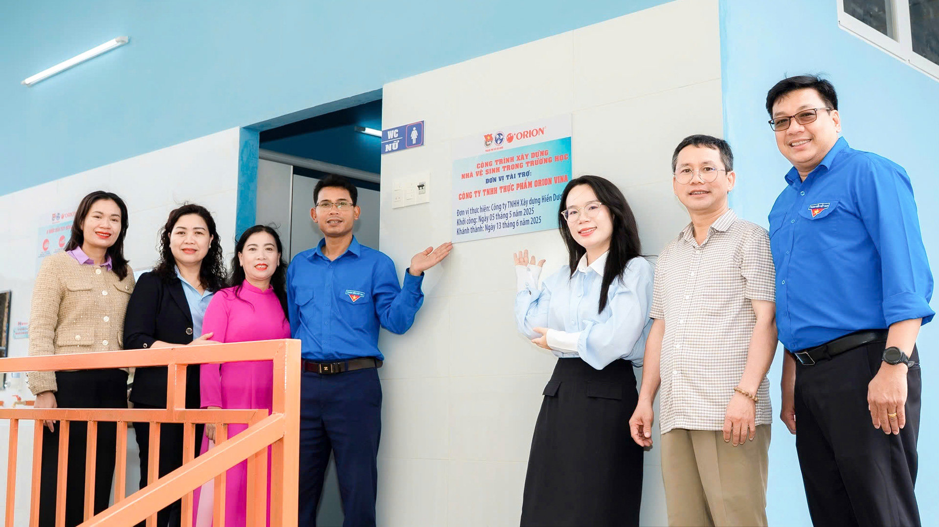 Công trình nhà vệ sinh và “ngôi nhà tái chế” phục vụ học sinh vùng sâulà chương trình ý nghĩa của tuổi trẻ các địa phương