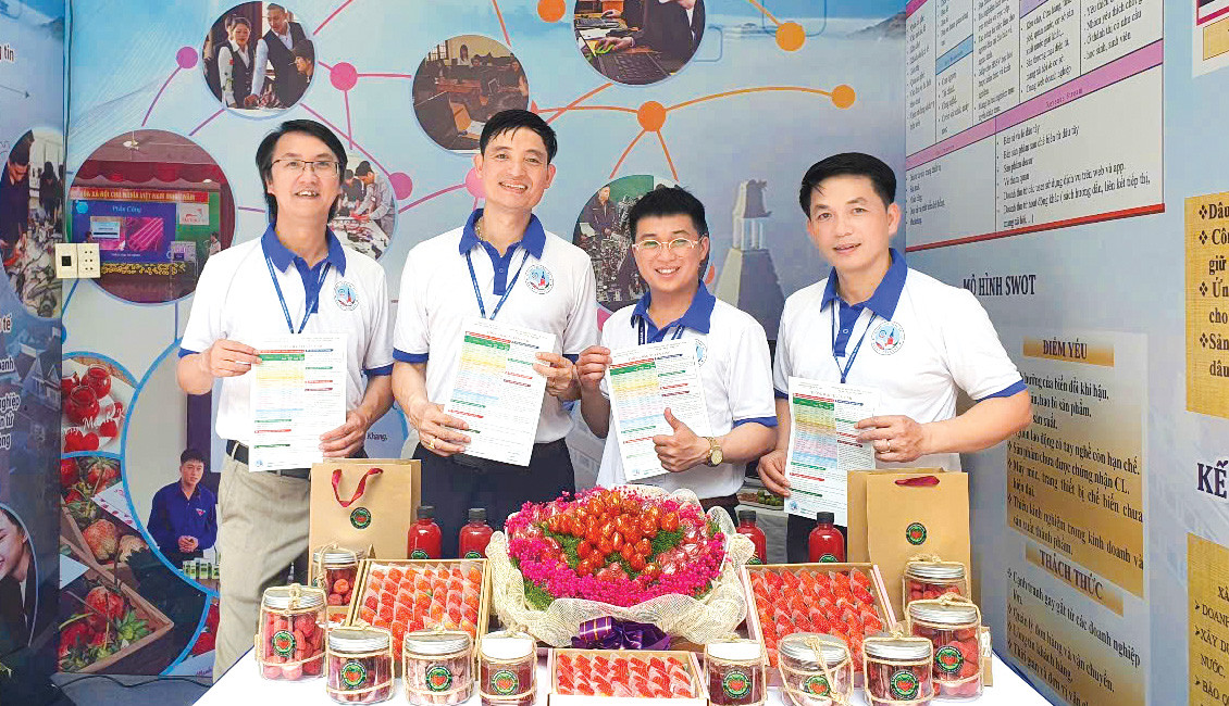 Dự án Strawberry Mạnh Kha - Dâu tây vì sức khoẻ của sinh viênTrường Cao đẳng Đà Lạt