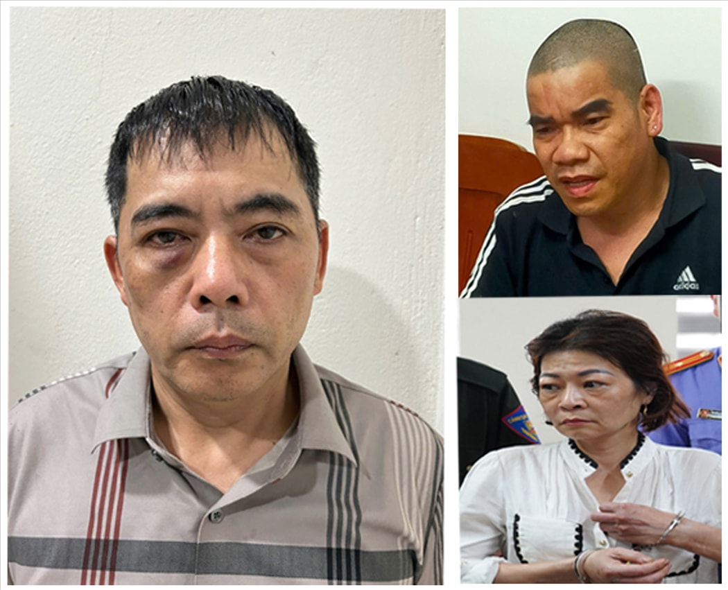 Các đối tượng Mai Anh Tuấn, Nguyễn Mạnh Tuấn và Ngô Thị Tính.