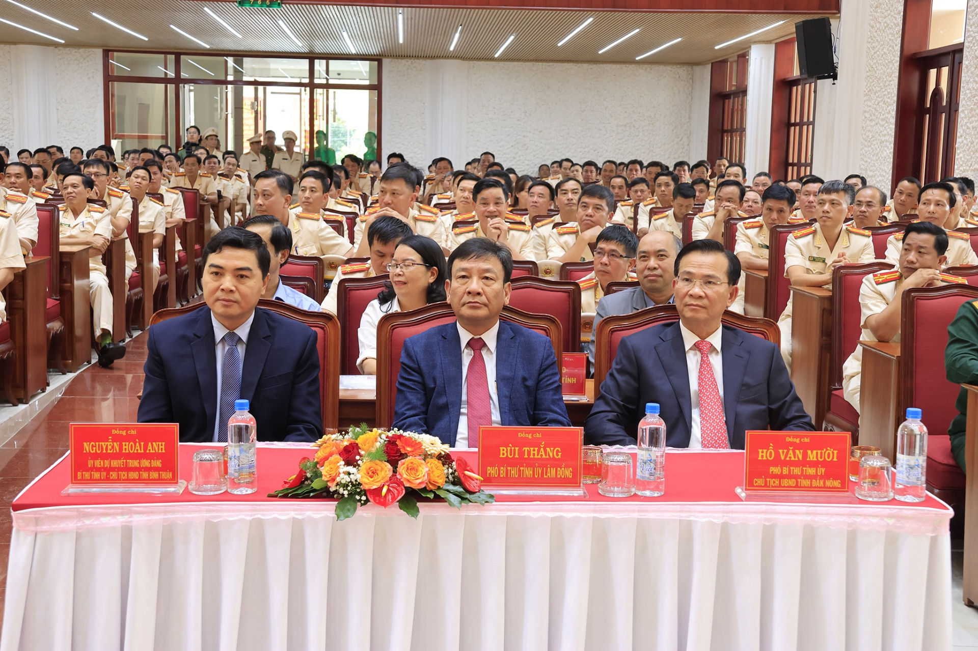 Lãnh đạo tỉnh Lâm Đồng, Đắk Nông, Bình Thuận tham dự lễ