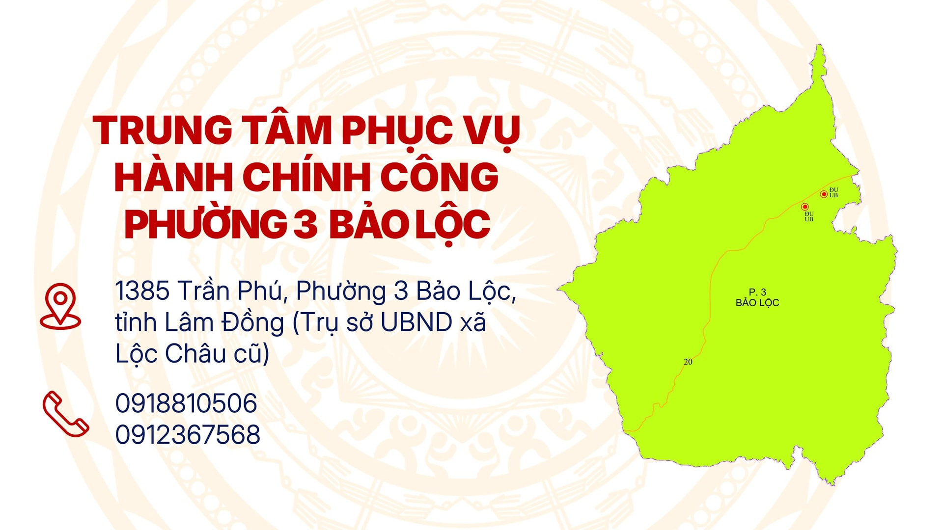 Phường 3 Bảo Lộc 1