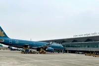 Sân bay Vinh hiện có công suất khai thác 3 triệu hành khách/năm; đủ năng lực phục vụ 1.000 hành khách/giờ. (Ảnh: CTV)