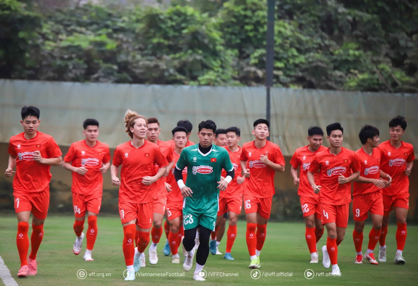 Đội tuyển U23 Việt Nam chốt danh sách chính thức gồm 23 cầu thủ tham dự Giải vô địch U23 Đông Nam Á 2025. (Nguồn: VFF)