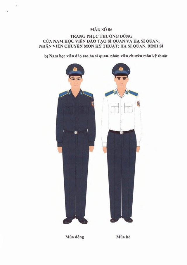 Thông tư 73/2025/TT-BQP: Sửa đổi, bổ sung quy định về trang phục của Cảnh sát biển Việt Nam- Ảnh 13.