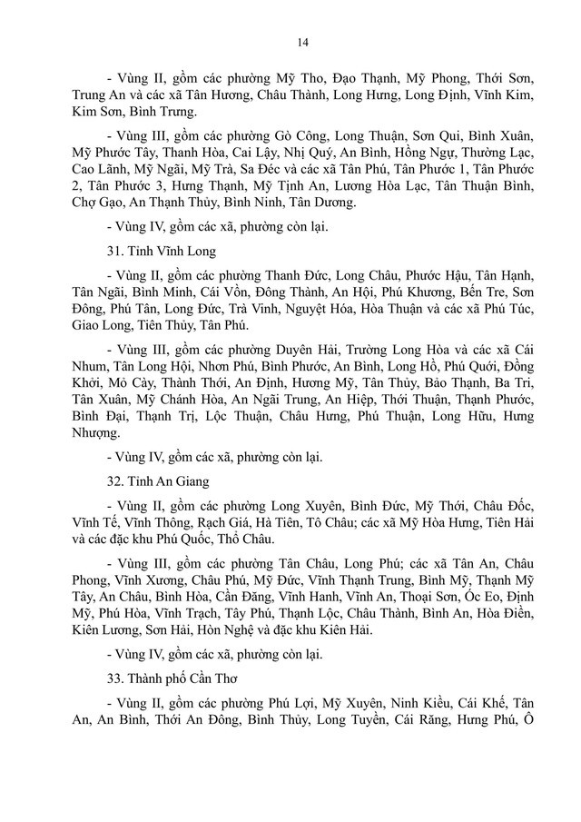 TOÀN VĂN: Dự thảo Nghị định quy định mức lương tối thiểu đối với người lao động làm việc theo hợp đồng lao động- Ảnh 14.