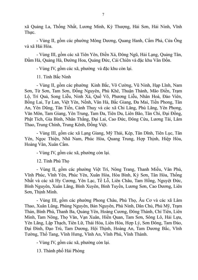 TOÀN VĂN: Dự thảo Nghị định quy định mức lương tối thiểu đối với người lao động làm việc theo hợp đồng lao động- Ảnh 7.