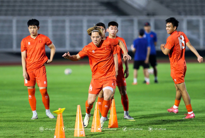 U23 Việt Nam sẵn sàng cho trận ra quân U23 AFF Cup 2025. (Nguồn: VFF)