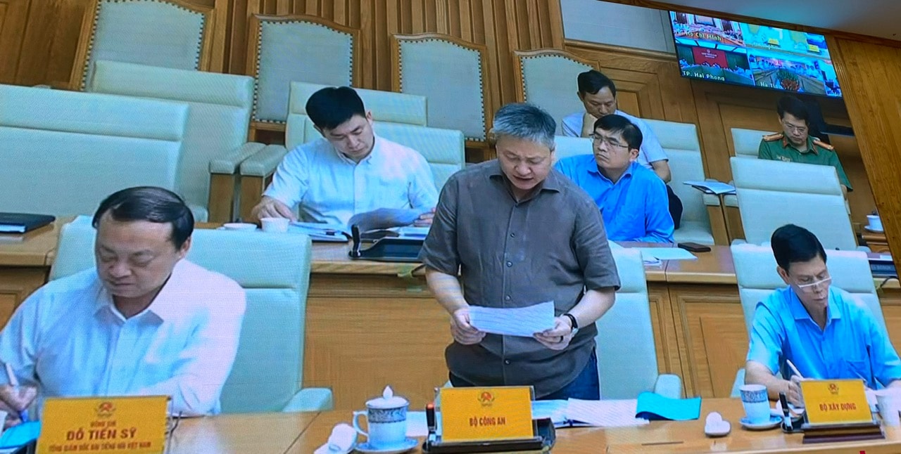 Lãnh đạo Bộ Công an đề xuất nhiều giải pháp phòng, chống thiên tai hữu hiêu trong thời gian tới