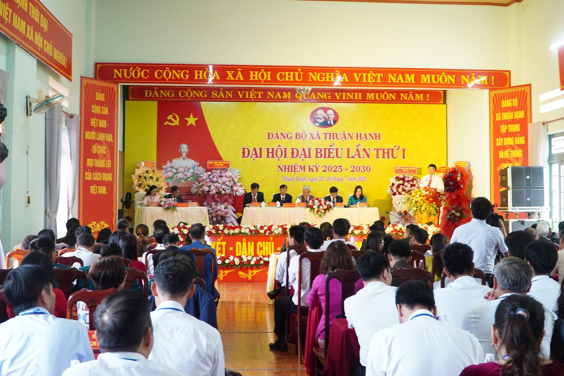 Đại hội đại biểu Đảng bộ xã Thuận Hạnh lần thứ I là sự kiện chính trị có ý nghĩa quan trọng đối với Đảng bộ, chính quyền và Nhân dân