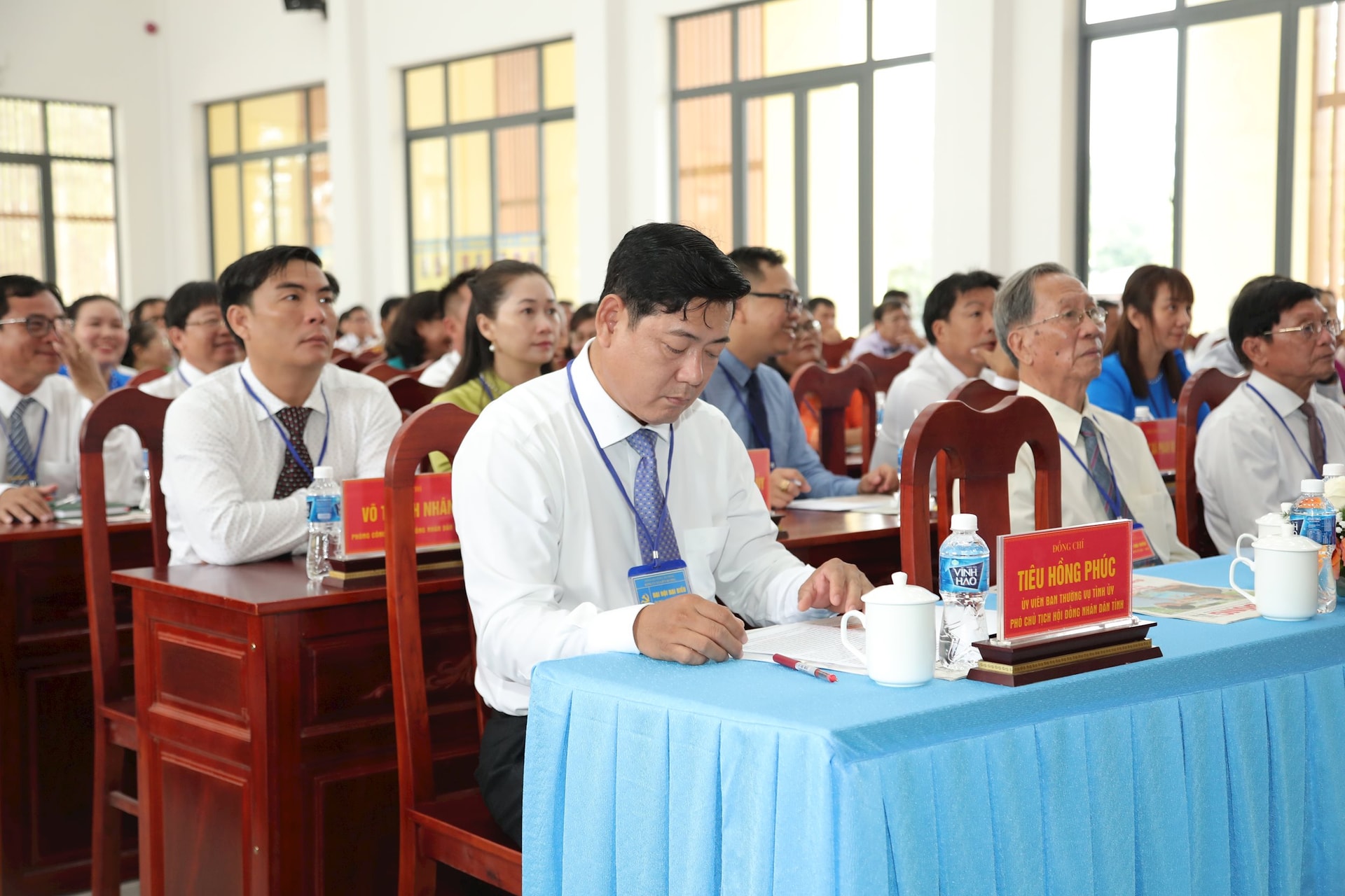 Đồng chí Tiêu Hồng Phúc, Ủy viên Ban Thường vụ Tỉnh ủy, Phó Chủ tịch Thường trực HĐND tỉnh, dự và phát biểu chỉ đạo đại hội.