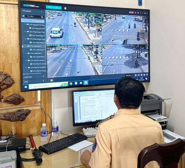 Nhiều xe ngoại tỉnh bị phạt nguội ở Lâm Đồng