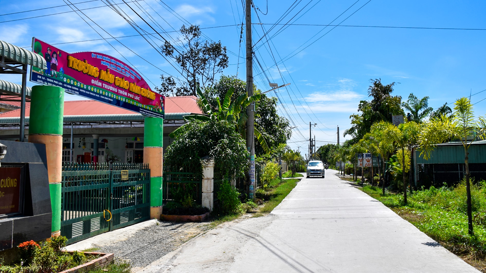 Giao thông ở xã Nông thôn mới Hàm Kiệm