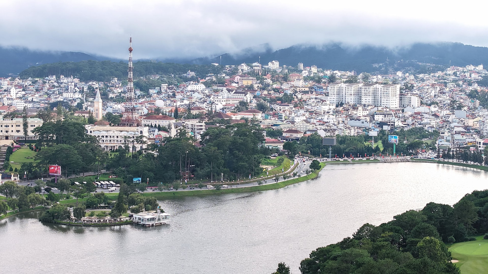 Centro del distrito de Xuan Huong - Da Lat