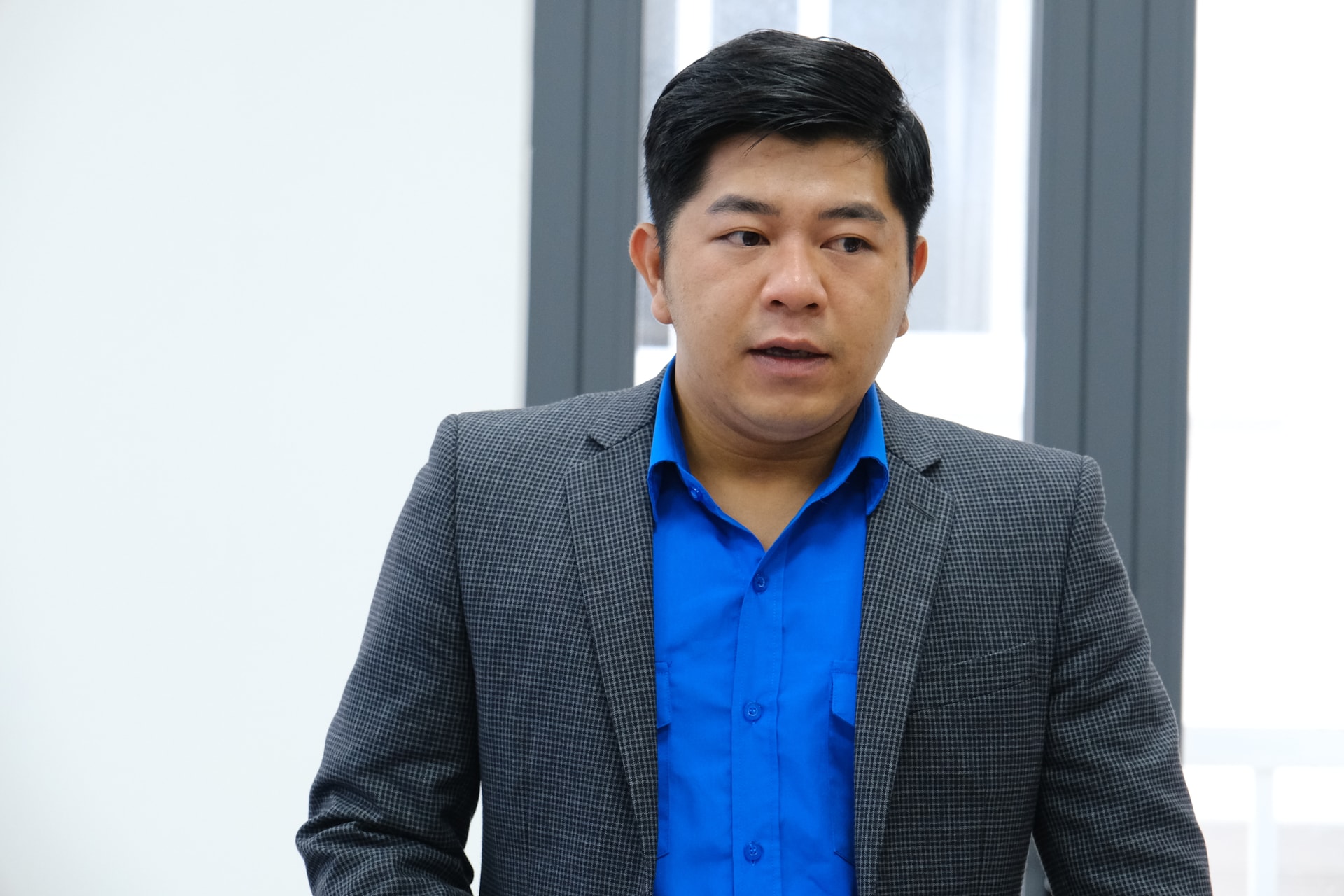 Đại biểu trình bày chương trình Công tác Đoàn và phong trào thanh thiếu nhi 6 tháng cuối năm 2025