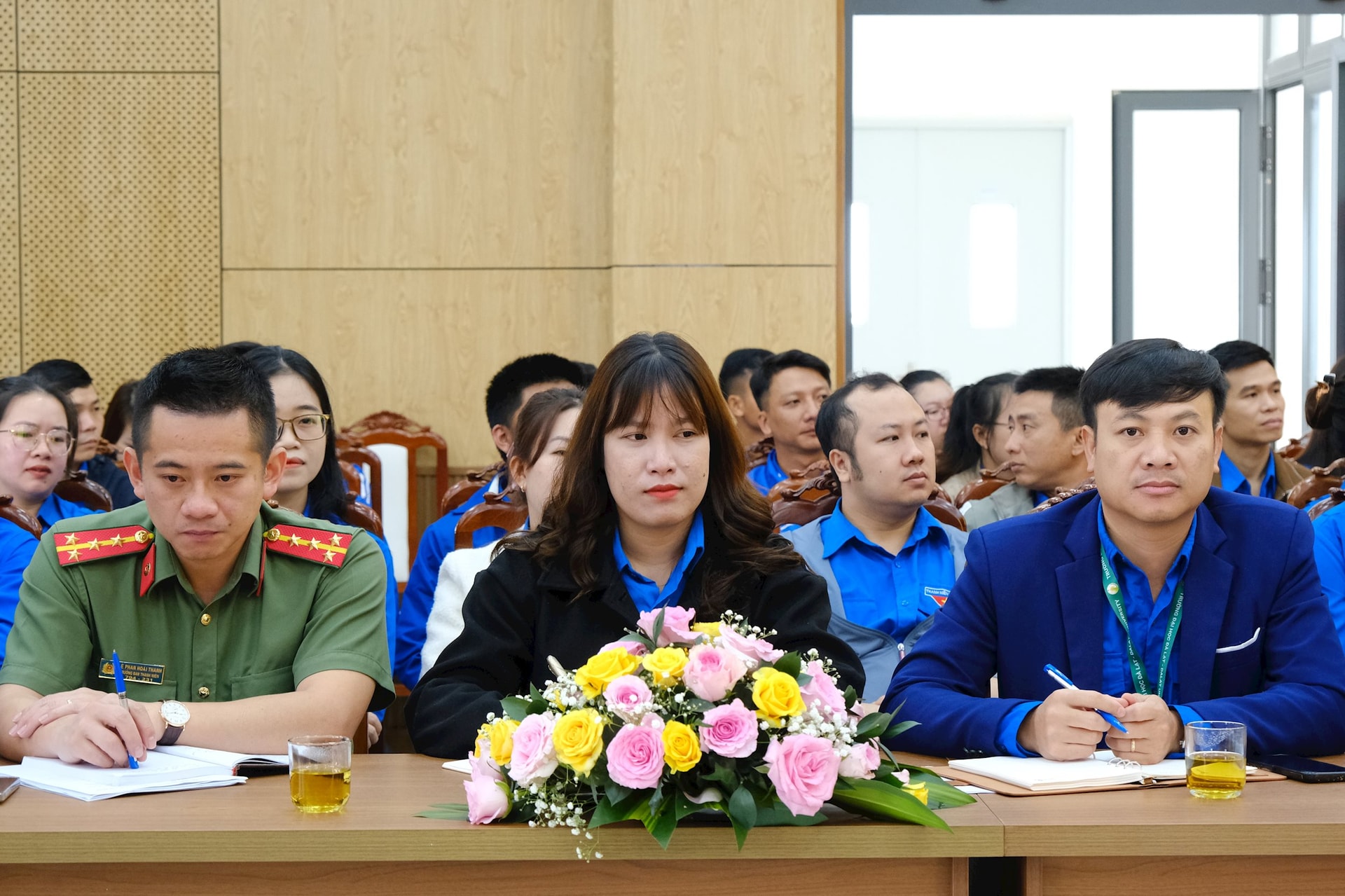 Các đại biểu dự hội nghị Ban Chấp hành Tỉnh đoàn lâm thời mở rộng