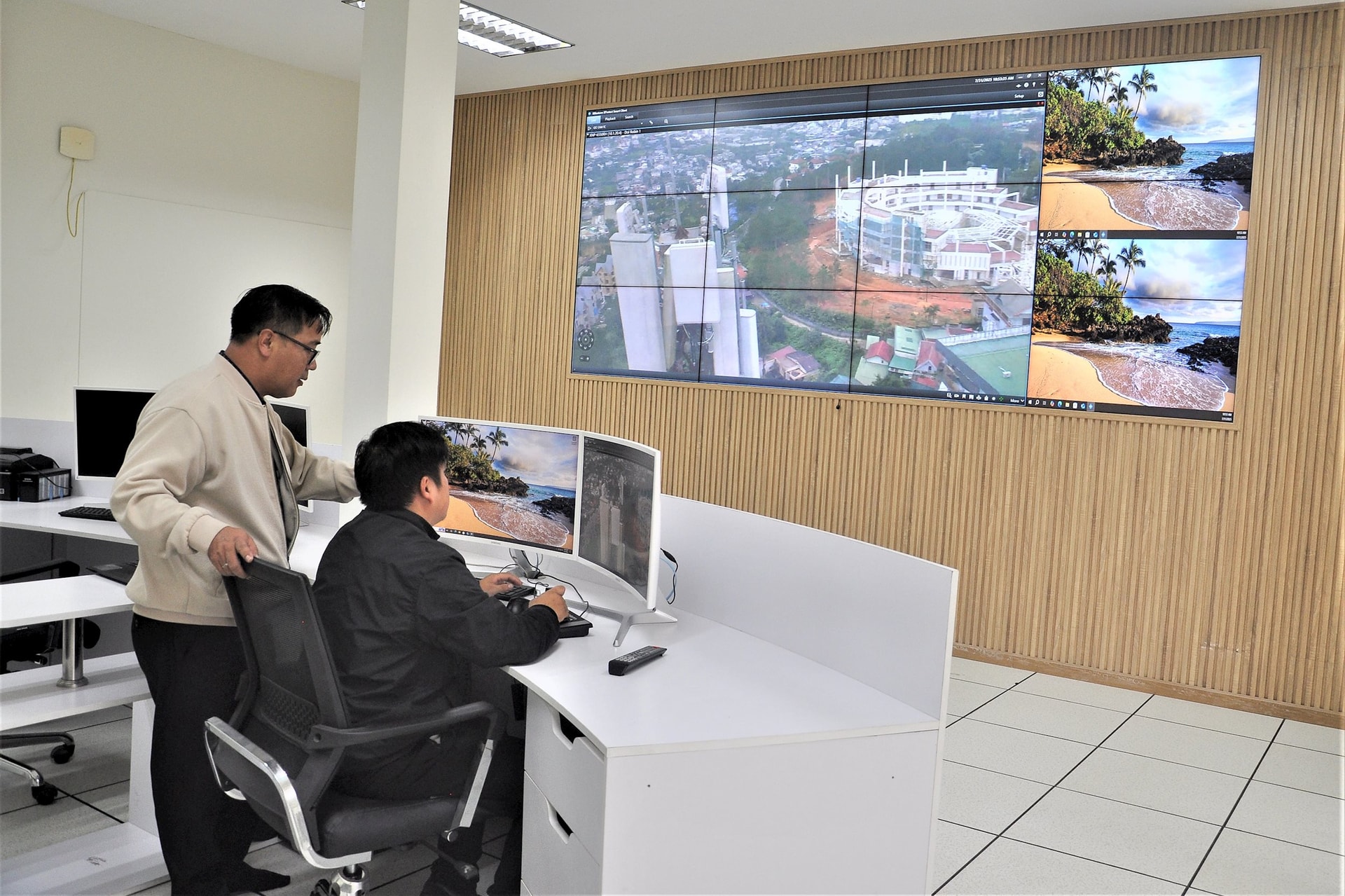 មជ្ឈមណ្ឌលប្រតិបត្តិការ Smart ដំណើរការនៅវួដ Xuan Huong - Da Lat